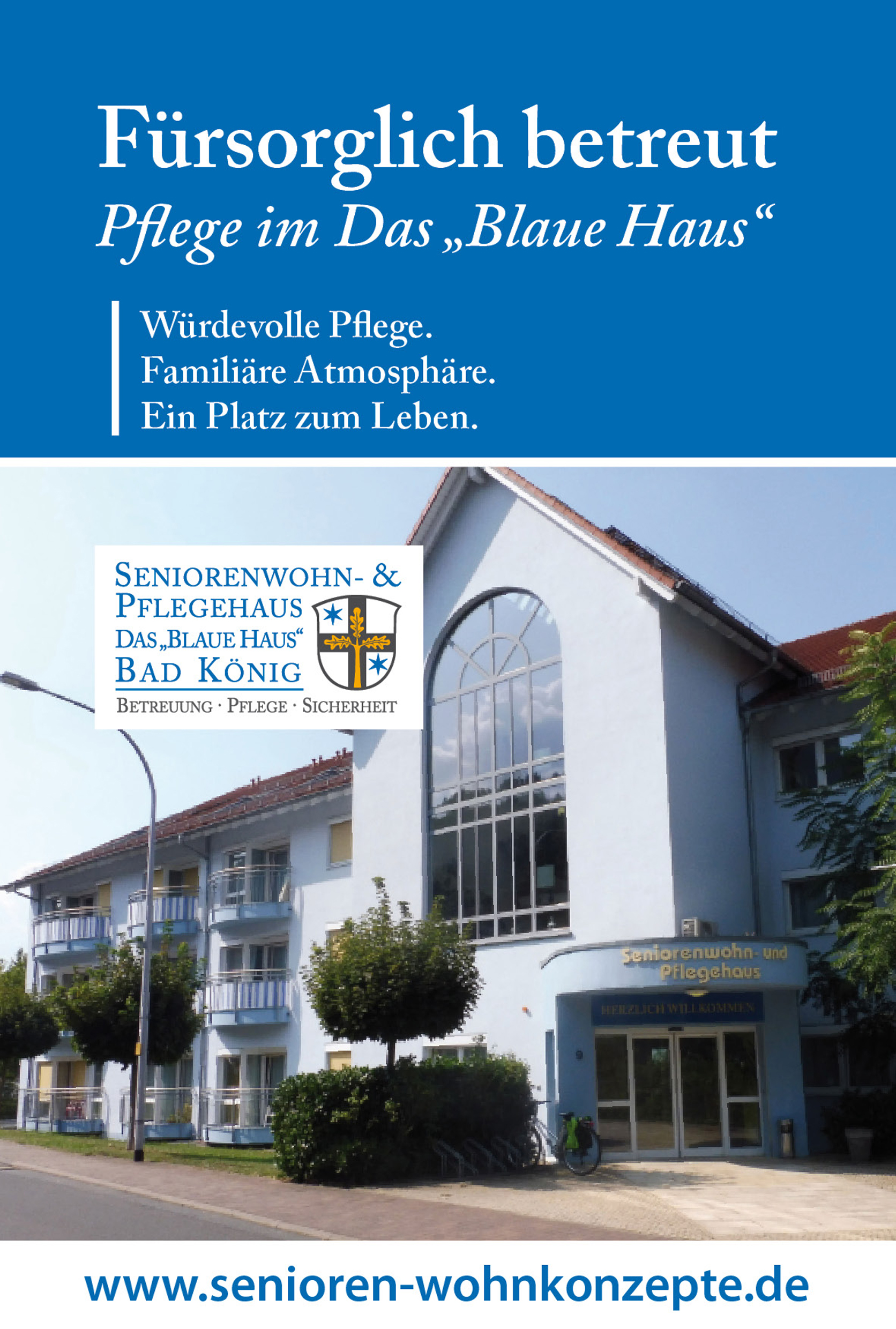 Flyer Das "Blaue Haus"